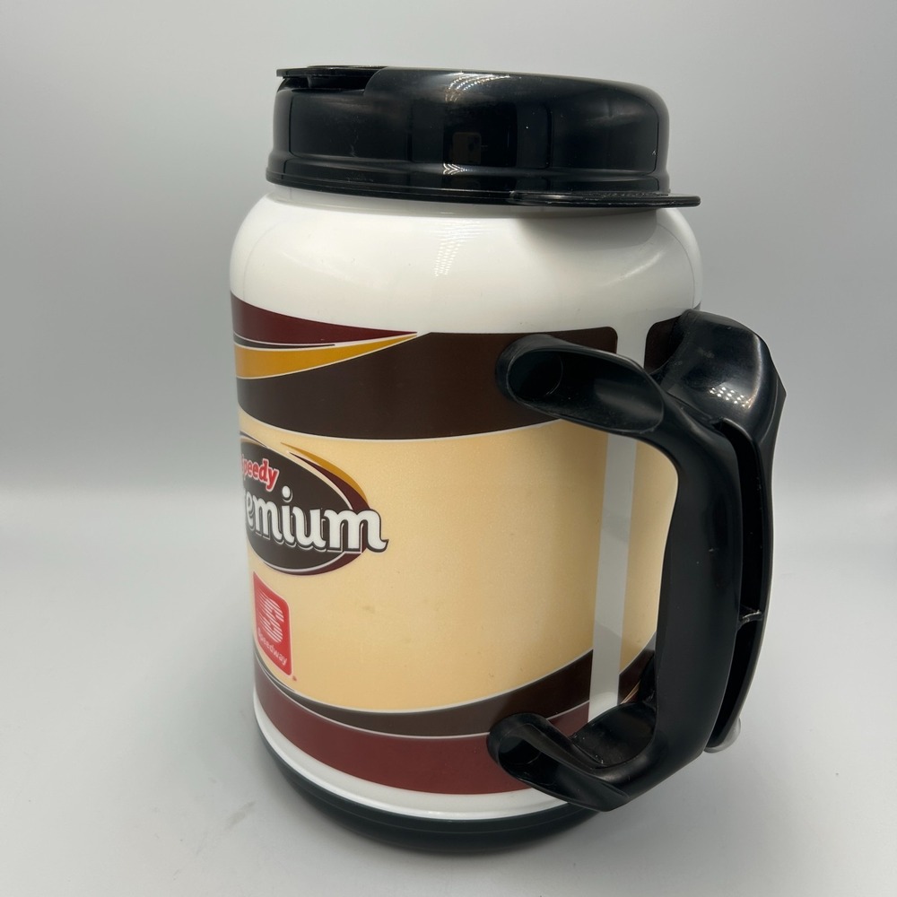 Coffee Mug Jumbo 64oz Travel Tumbler Jug Insulated Whirley Thermo Mega Speedway - Picture 5 of 13